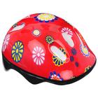 Шлем защитный детский ONLYTOP OT-SH6, обхват 52-54 см, цвет красный - фото 8455764