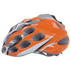 Шлем велосипедиста взрослый ОТ-T39, оранжевый, диаметр 54 см - Фото 2