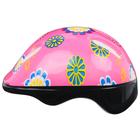 Шлем защитный детский ONLYTOP OT-SH6, обхват 52-54 см, цвет розовый - фото 9405823