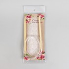 Спицы для вязания, круговые, с пластиковой леской, d = 6 мм, 14/80 см - Фото 5