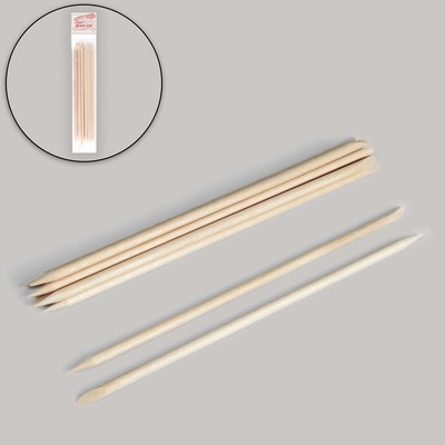 Апельсиновые палочки для маникюра, 15 см, 10 шт