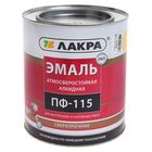 Эмаль атмосферостойкая алкидная «Лакра. ПФ – 115», цвет жёлтый, 2.8 кг - Фото 1