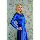 Платье женское, размер 44, рост 168 см, цвет синий (арт. 1580) - Фото 3
