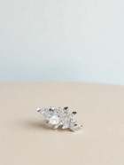 Брошь «Букет с жемчугом», цвет белый в серебре - Фото 5