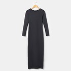Платье женское 1556, размер 46, рост 168 см, цвет серый - Фото 3