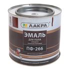 Эмаль ПФ-266  красно-коричневый 2,0 кг - Фото 1