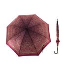 Зонт-трость "Узор", автоматический, R=54см, цвет малиновый - Фото 1