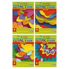 Набор мягкого пластика EVA А4, 4 листа, 4 цвета "Объёмная аппликация" - Фото 1