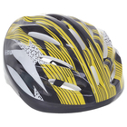 Шлем велосипедиста взрослый ОТ-11, L (56-58 см), цвет жёлто-черный - Фото 1