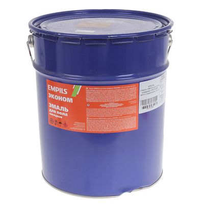 Эмаль EMPILS «Эконом. ПФ – 115», для пола, цвет жёлто – коричневый, 20 кг