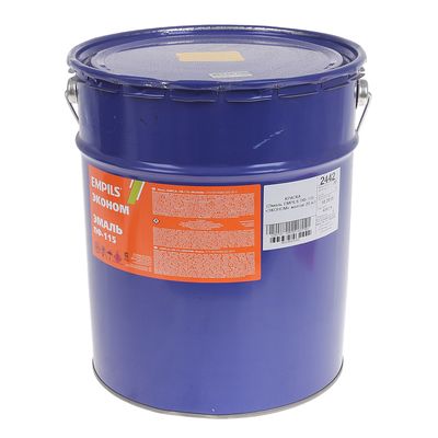 Эмаль EMPILS «Эконом. ПФ – 115», цвет жёлтый, 20 кг