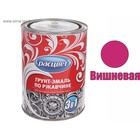 Грунт-эмаль по ржавчине алкидная вишневая 0,9кг - Фото 2