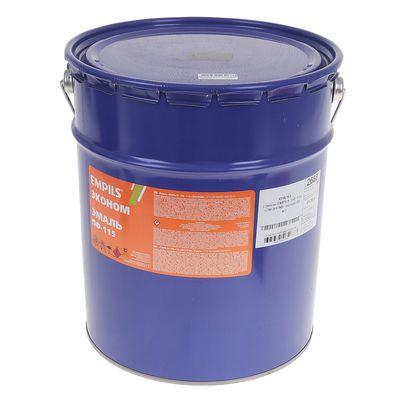 Эмаль EMPILS «Эконом. ПФ – 115», цвет чёрный, 20 кг