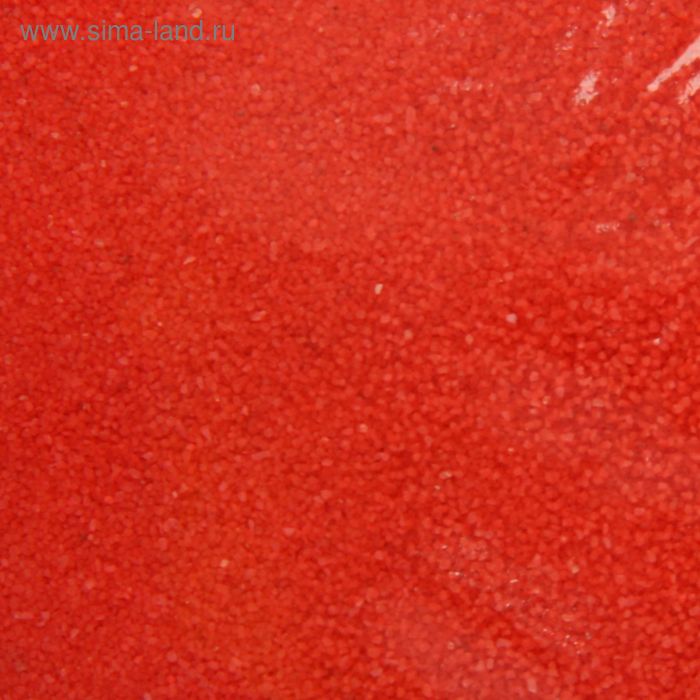 Песок декоративный "Красный" 250 гр - Фото 1
