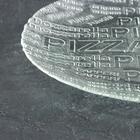 Тарелка «Пицца», d=35 см, цвет прозрачный - Фото 2