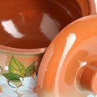 Жаровня Кунгурская керамика, 2 л, с ручками, зелёная - Фото 7