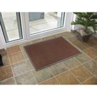 Коврик придверный влаговпитывающий, ребристый, «Стандарт», 90×120 см, коричневый - Фото 4
