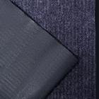 Коврик придверный влаговпитывающий, ребристый, «Стандарт», 90×150 см, серый - Фото 4