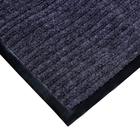 Коврик придверный влаговпитывающий, ребристый, «Стандарт», 90×150 см, серый - Фото 5