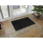 Коврик придверный влаговпитывающий, ребристый, «Стандарт», 80×120 см, чёрный - Фото 4