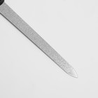 Пилка металлическая для ногтей ZINGER, 16,5 см, на блистере, цвет чёрный, F-7-3 - Фото 3