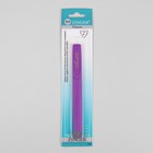 Пилка стеклянная для ногтей, с колпачком, 16 см, цвет МИКС, FG-02-14-CASE - Фото 2