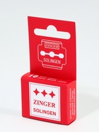 Лезвия для педикюрного станка ZINGER, 10 шт, 10-S/RC - Фото 4