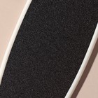 Тёрка для ног ZINGER, наждачная, двусторонняя, абразивность 100/180, 24 см, цвет белый, RA-13 - Фото 2