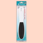 Тёрка для ног ZINGER, наждачная, двусторонняя, абразивность 100/180, 24 см, цвет белый, RA-13 - Фото 4