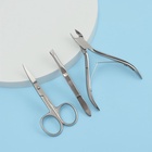 Набор маникюрный ZINGER, 3 предмета, на блистере, цвет серебристый, SIS-42 - Фото 2