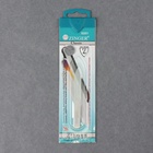 Пилка стеклянная для ногтей ZINGER, 9 см, в чехле, на блистере, цвет серебристый, FG-02-09 - Фото 4