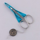 Ножницы маникюрные ZINGER, загнутые, зауженные, 9,5 см, на блистере, цвет серебристый, В-119-S-SH - Фото 4