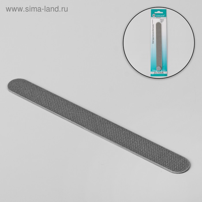 Пилка лазерная для ногтей, 16,5 см, цвет чёрный/серебристый, FE-01 - Фото 1