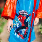 Дождевик детский, размер L, 110-120 см, Человек-паук - Фото 3