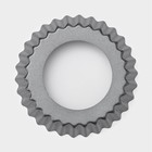 Форма для выпечки Доляна «Жаклин», d=11 см, разъёмная, антипригарное покрытие, чёрная - Фото 5