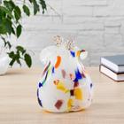 Ваза «Кошелёк», h=16 см, в стеклокрошку, разноцветная - Фото 2