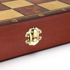 Настольная игра 3 в 1 "Классическая": шахматы, шашки, нарды, дерево 40 х 40 см - Фото 8