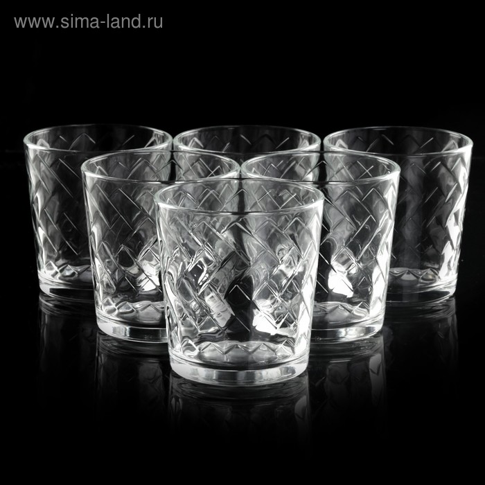 Набор стаканов 250 мл «Этюд», 6 шт - Фото 1