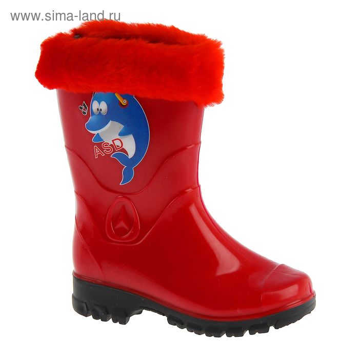 Сапоги детские с утеп арт.100  МИКС (р. 28) - Фото 1