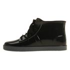 Полуботинки женские с утеплением на шнуровке, цвет чёрный, размер 40 - Фото 6