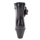 Ботинки женские на танкетке, цвет чёрный, размер 40 - Фото 3