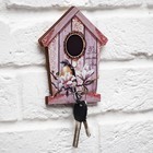 Ключница настенная дом «Скворечник», 12,3 х 13,8 см. - Фото 3