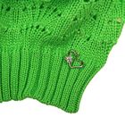Берет ажурный для девушек "ПОЛИН", р-р 54-56, цвет светло-зеленый 161006 - Фото 3