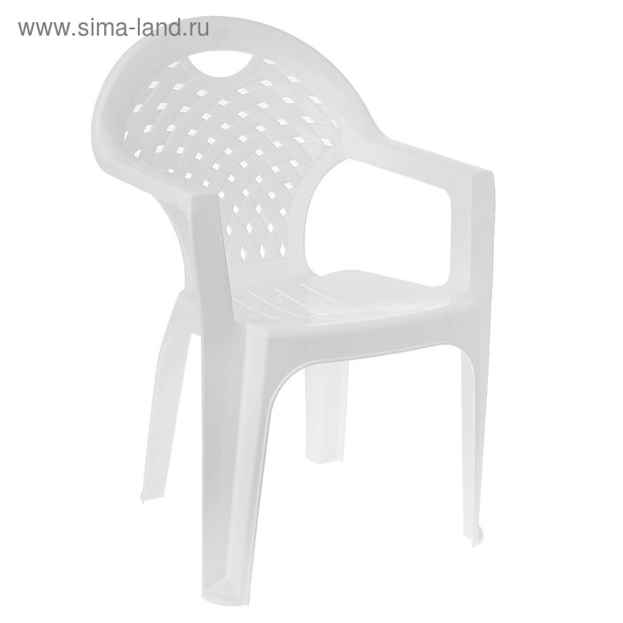 Кресло, цвет белый - Фото 1