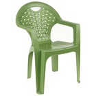 Кресло, 58.5х54х80 см, цвет МИКС (зелёный) - фото 8273931