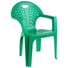 Кресло, 58.5х54х80 см, цвет МИКС (зелёный) - фото 8273933