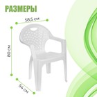 Кресло «Эконом», 58.5х54х80 см, цвет МИКС - фото 9016828