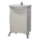 Тумба "Парус 45" с раковиной "Уют 45", белая - Фото 1