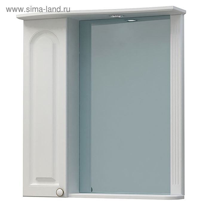 Шкаф-зеркало "Прованс 60С", белый ясень - Фото 1