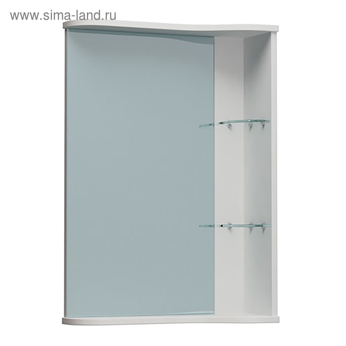 Зеркало "Гротеск 50", белое - Фото 1